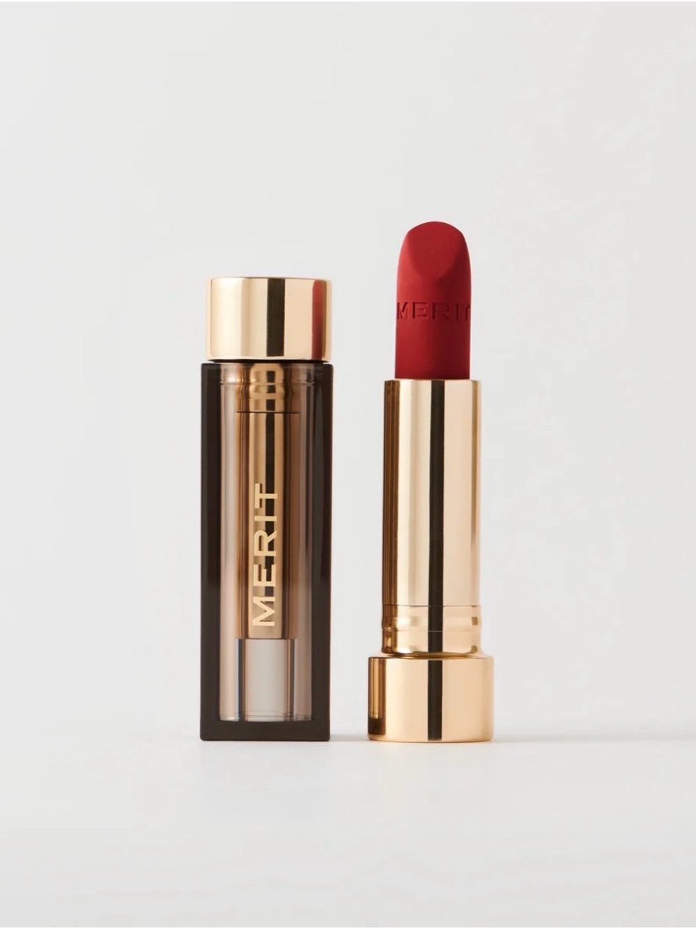 Merrit Signature Lipstick in Power NIB